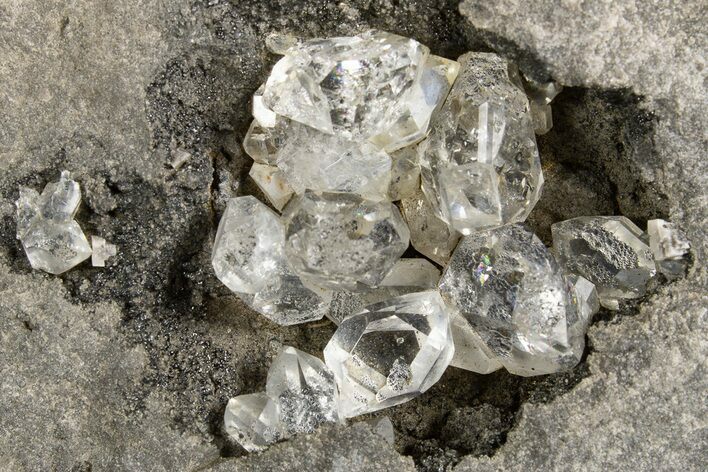 Herkimer Diamonds in Matrix - The Ace of Diamonds Mine, New York #324505